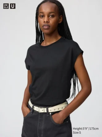 T-shirt med korta ärmar för dam