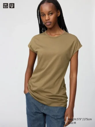 T-shirt med korta ärmar för dam