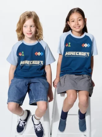 T-shirtar med Minecraft-motiv för barn