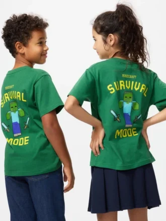 T-shirtar med Minecraft-motiv för barn