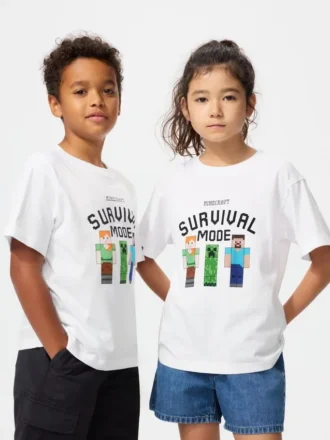 T-shirtar med Minecraft-motiv för barn
