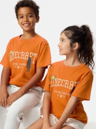 T-shirtar med Minecraft-motiv för barn