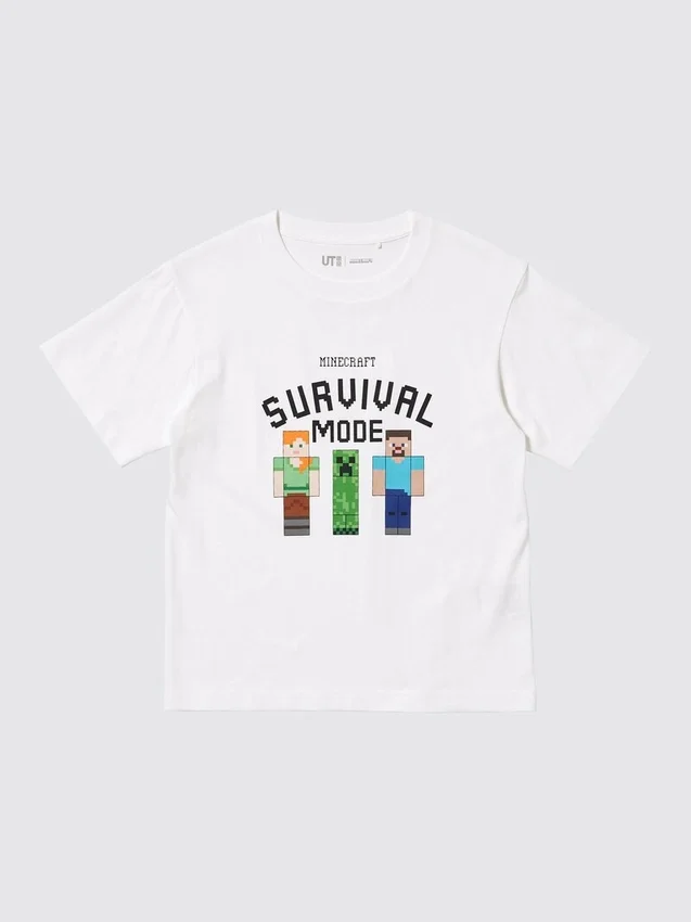 T-shirtar med Minecraft-motiv för barn T-shirtar med Minecraft-motiv för barn