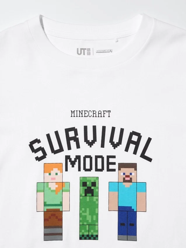 T-shirtar med Minecraft-motiv för barn T-shirtar med Minecraft-motiv för barn