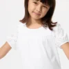 T-shirtar med puffärmar för barn | Broderi T-shirtar med puffärmar för barn | Broderi