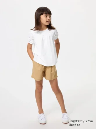 T-shirtar med puffärmar för barn | Broderi