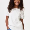 T-shirtar med puffärmar för barn | Shirring T-shirtar med puffärmar för barn | Shirring