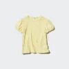T-shirtar med puffärmar för barn | Shirring T-shirtar med puffärmar för barn | Shirring