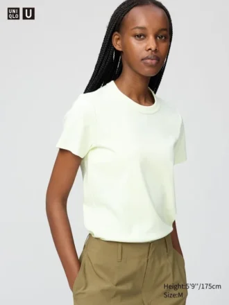 T-shirtar med rund hals för damer