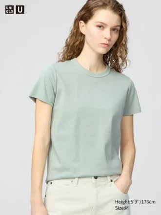 T-shirtar med rund hals för damer