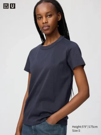 T-shirtar med rund hals för damer