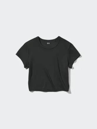 Ultra Stretch AIRism Cropped T-shirt för dam
