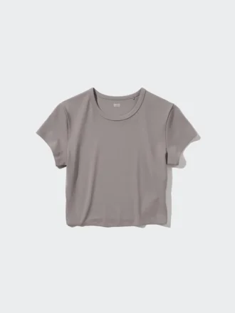 Ultra Stretch AIRism Cropped T-shirt för dam