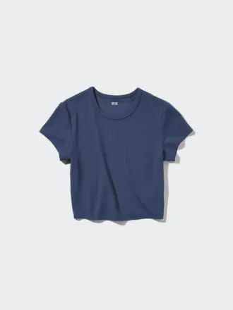 Ultra Stretch AIRism Cropped T-shirt för dam
