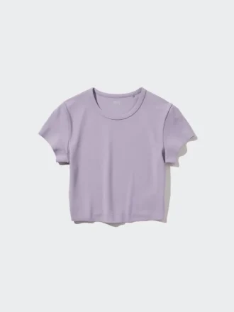 Ultra Stretch AIRism Cropped T-shirt för dam