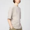 Unisex AIRism bomulls-T-shirt i oversized-modell | Halvlånga ärmar Unisex AIRism bomulls-T-shirt i oversized-modell | Halvlånga ärmar