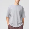 Unisex AIRism bomulls-T-shirt i oversized-modell | Halvlånga ärmar Unisex AIRism bomulls-T-shirt i oversized-modell | Halvlånga ärmar