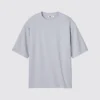 Unisex AIRism bomulls-T-shirt i oversized-modell | Halvlånga ärmar Unisex AIRism bomulls-T-shirt i oversized-modell | Halvlånga ärmar