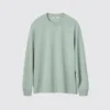Unisex AIRism bomullst-shirt | Långärmat Unisex AIRism bomullst-shirt | Långärmat