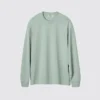 Unisex AIRism bomullst-shirt | Långärmat Unisex AIRism bomullst-shirt | Långärmat