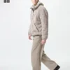 Unisex-byxor i fleece med vid passform Unisex-byxor i fleece med vid passform
