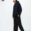 Unisex-byxor i fleece med vid passform Unisex-byxor i fleece med vid passform