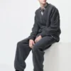 Unisex-byxor i fleece med vid passform Unisex-byxor i fleece med vid passform