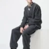 Unisex-byxor i fleece med vid passform Unisex-byxor i fleece med vid passform
