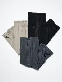 Unisex-byxor i fleece med vid passform Unisex-byxor i fleece med vid passform