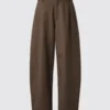 Unisex-byxor med vid ben Unisex-byxor med vid ben