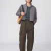 Unisex-byxor med vid passform Unisex-byxor med vid passform