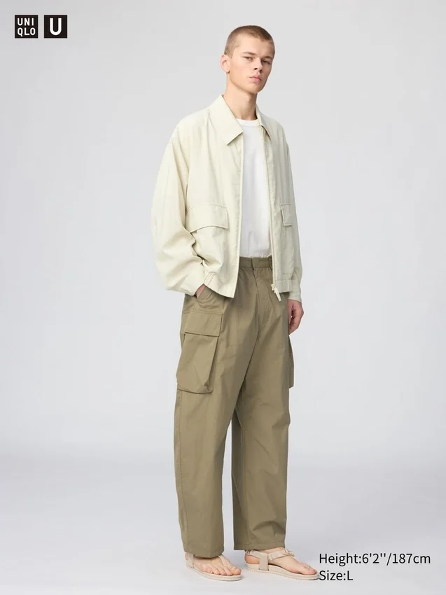 Unisex-byxor med vid passform Unisex-byxor med vid passform