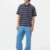 Unisex Dry Pique pikétröja | Breda ränder