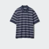 Unisex Dry Pique pikétröja | Breda ränder