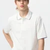 Unisex Dry Pique Pikétröja | Tipping Unisex Dry Pique Pikétröja | Tipping