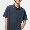 Unisex Dry Pique Pikétröja | Tipping Unisex Dry Pique Pikétröja | Tipping