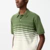 Unisex Dry Pique randig pikétröja | Panel Unisex Dry Pique randig pikétröja | Panel