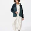 Unisex-fleecejackor med hel dragkedja | Color Block Unisex-fleecejackor med hel dragkedja | Color Block