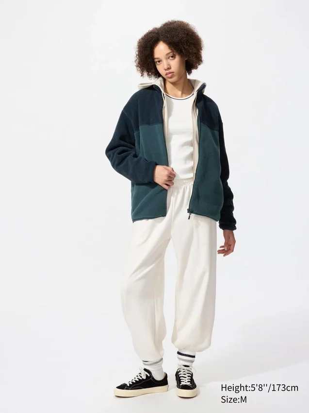 Unisex-fleecejackor med hel dragkedja | Color Block Unisex-fleecejackor med hel dragkedja | Color Block