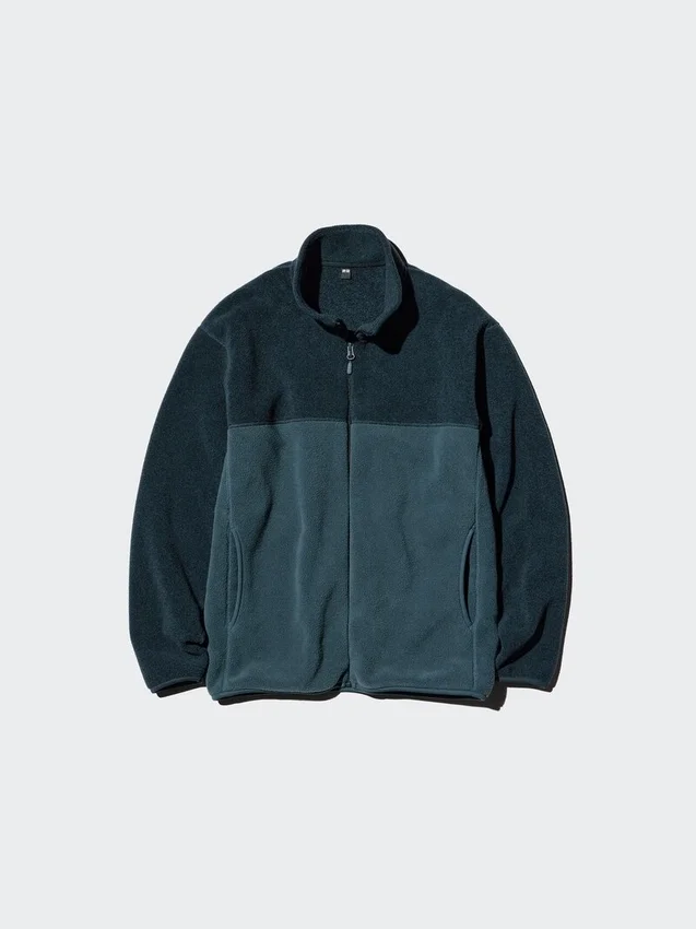 Unisex-fleecejackor med hel dragkedja | Color Block Unisex-fleecejackor med hel dragkedja | Color Block