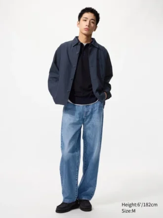 Unisex-jacka i bomull och linne Unisex-jacka i bomull och linne