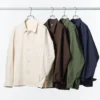 Unisex-jacka i bomull och linne Unisex-jacka i bomull och linne