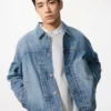 Unisex-jeansjackor i truckerstil Unisex-jeansjackor i truckerstil