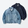 Unisex-jeansjackor i truckerstil Unisex-jeansjackor i truckerstil