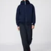 Unisex-luvtröja med hel dragkedja och huva Unisex-luvtröja med hel dragkedja och huva