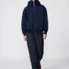 Unisex-luvtröja med hel dragkedja och huva Unisex-luvtröja med hel dragkedja och huva