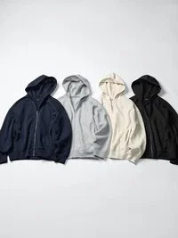 Unisex-luvtröja med hel dragkedja och huva Unisex-luvtröja med hel dragkedja och huva