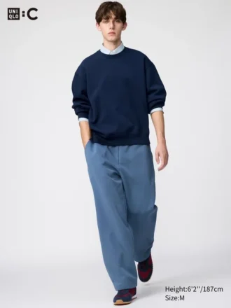Unisex-mjukisbyxor med vid passform