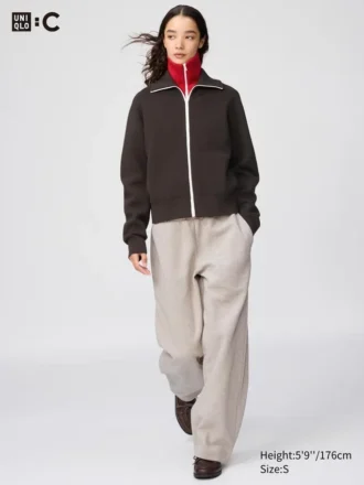 Unisex-mjukisbyxor med vid passform Unisex-mjukisbyxor med vid passform