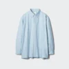Unisex Oxford Oversized Skjortor | Randig Unisex Oxford Oversized Skjortor | Randig